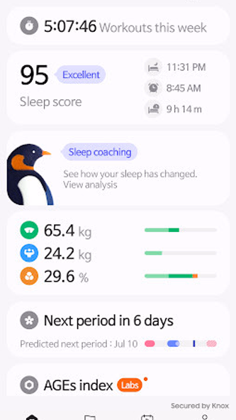 Samsung Health Screenshot 1 - AppWisp.com Samsung Health Screenshot 1 - AppWisp.com