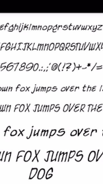 Written Fonts Message Maker Screenshot 4 - AppWisp.com Written Fonts Message Maker Screenshot 4 - AppWisp.com