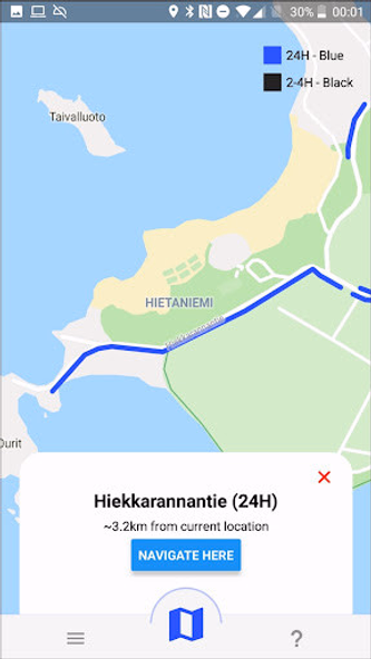 Parking Spots Helsinki Screenshot 2 - AppWisp.com Parking Spots Helsinki Screenshot 2 - AppWisp.com