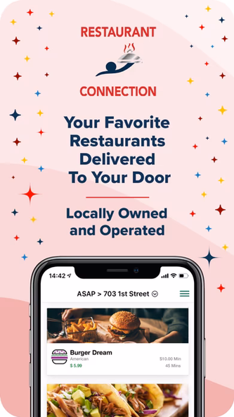 Restaurant Connection Delivery Screenshot 1 - AppWisp.com Restaurant Connection Delivery Screenshot 1 - AppWisp.com