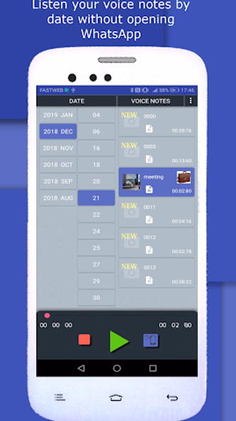 Opus Player - WhatsApp Audio Screenshot 1 - AppWisp.com Opus Player - WhatsApp Audio Screenshot 1 - AppWisp.com