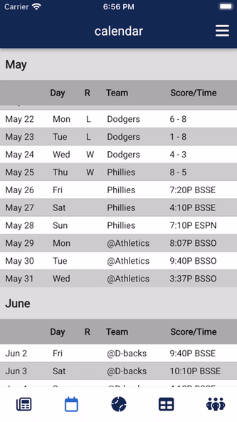 Atlanta Baseball Screenshot 2 - AppWisp.com Atlanta Baseball Screenshot 2 - AppWisp.com