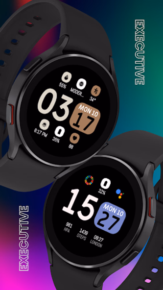 EXD140: Digital Watch Face Screenshot 1 - AppWisp.com