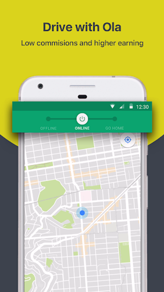 Ola Driver App Screenshot 1 - AppWisp.com Ola Driver App Screenshot 1 - AppWisp.com