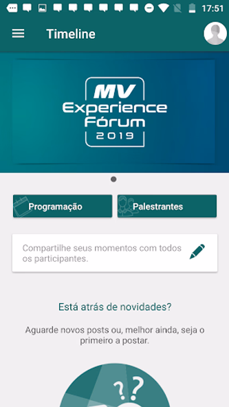 MV Experience Fórum - MEF2019 Screenshot 1 - AppWisp.com MV Experience Fórum - MEF2019 Screenshot 1 - AppWisp.com