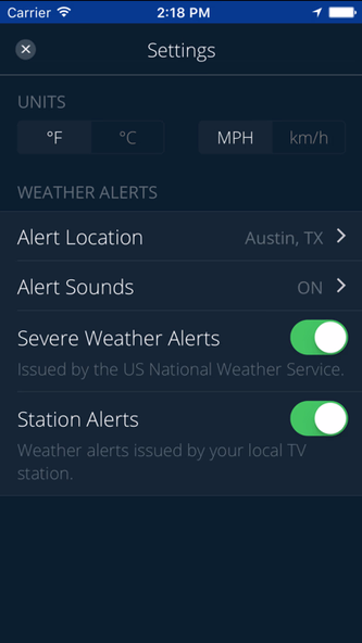 CBS Austin WX Screenshot 1 - AppWisp.com CBS Austin WX Screenshot 1 - AppWisp.com