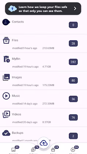 Cloud Storage - Secure Backup Screenshot 3 - AppWisp.com Cloud Storage - Secure Backup Screenshot 3 - AppWisp.com