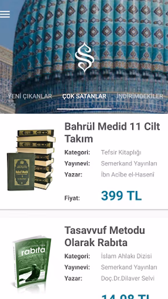 Semerkand Yayın Kataloğu Screenshot 1 - AppWisp.com Semerkand Yayın Kataloğu Screenshot 1 - AppWisp.com