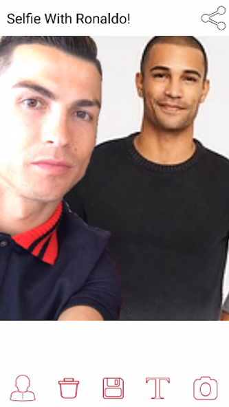 Selfie With Ronaldo! Screenshot 3 - AppWisp.com Selfie With Ronaldo! Screenshot 3 - AppWisp.com