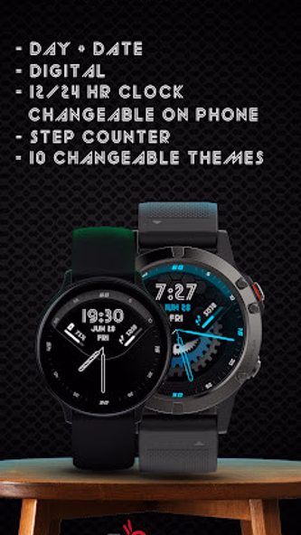 Gearex - Hybrid Watch Face Screenshot 4 - AppWisp.com Gearex - Hybrid Watch Face Screenshot 4 - AppWisp.com