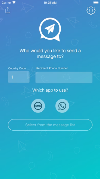 Quick Message - Click To Chat Screenshot 2 - AppWisp.com Quick Message - Click To Chat Screenshot 2 - AppWisp.com
