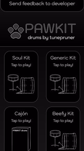 PAWKIT drums Screenshot 1 - AppWisp.com PAWKIT drums Screenshot 1 - AppWisp.com