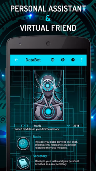 Voice Assistant DataBot AI Screenshot 1 - AppWisp.com Voice Assistant DataBot AI Screenshot 1 - AppWisp.com