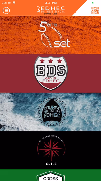 Sports at EDHEC - Lille Screenshot 4 - AppWisp.com Sports at EDHEC - Lille Screenshot 4 - AppWisp.com