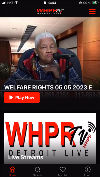 WHPR TV Now Screenshot 1 - AppWisp.com WHPR TV Now Screenshot 1 - AppWisp.com