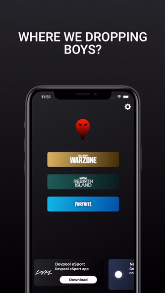 Where We Dropping Screenshot 1 - AppWisp.com Where We Dropping Screenshot 1 - AppWisp.com