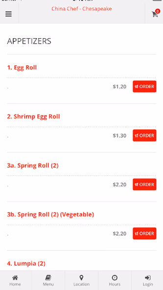 China Chef - Chesapeake Screenshot 2 - AppWisp.com China Chef - Chesapeake Screenshot 2 - AppWisp.com