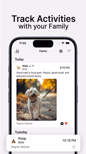 DogNote - Pet Journal & Log Screenshot 2 - AppWisp.com DogNote - Pet Journal & Log Screenshot 2 - AppWisp.com