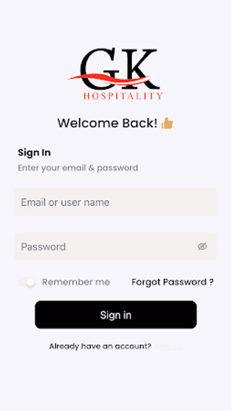 GK Hospitality Screenshot 1 - AppWisp.com GK Hospitality Screenshot 1 - AppWisp.com