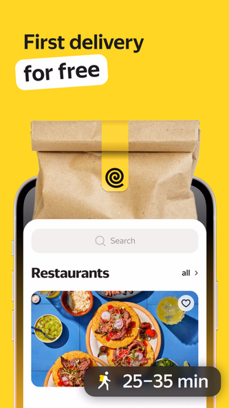 Yandex Eats: food delivery Screenshot 2 - AppWisp.com Yandex Eats: food delivery Screenshot 2 - AppWisp.com