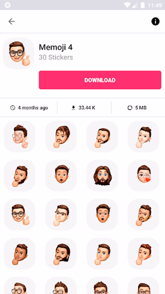 3D Emojis Stickers - WASticker Screenshot 4 - AppWisp.com 3D Emojis Stickers - WASticker Screenshot 4 - AppWisp.com