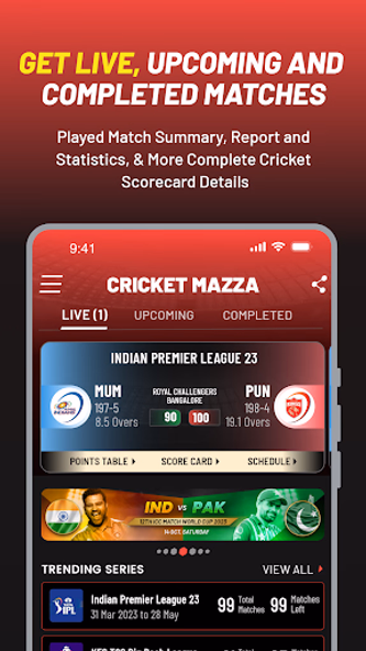 Cricket Mazza 11 Live Line Screenshot 2 - AppWisp.com Cricket Mazza 11 Live Line Screenshot 2 - AppWisp.com