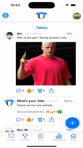 undefeated.live Screenshot 2 - AppWisp.com undefeated.live Screenshot 2 - AppWisp.com