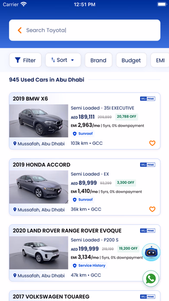 CARS24 UAE | Used Cars in UAE Screenshot 4 - AppWisp.com CARS24 UAE | Used Cars in UAE Screenshot 4 - AppWisp.com