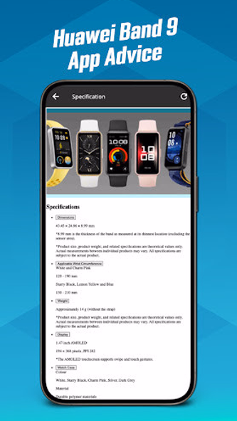Huawei Band 9 App Advice Screenshot 4 - AppWisp.com Huawei Band 9 App Advice Screenshot 4 - AppWisp.com