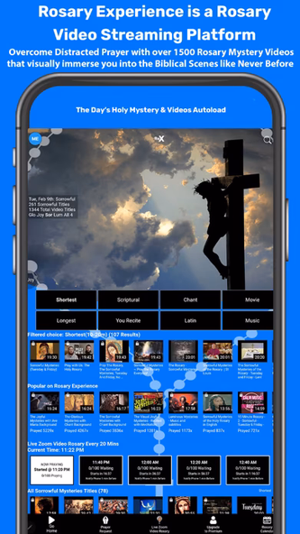 Rosary Experience: 3000 Videos Screenshot 1 - AppWisp.com Rosary Experience: 3000 Videos Screenshot 1 - AppWisp.com