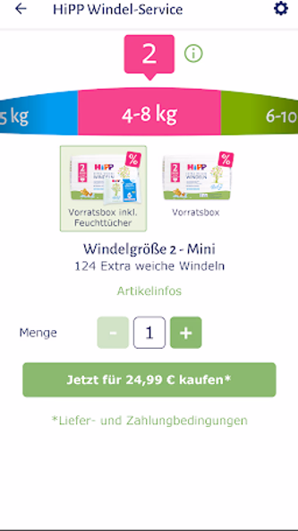 HiPP App Screenshot 3 - AppWisp.com HiPP App Screenshot 3 - AppWisp.com