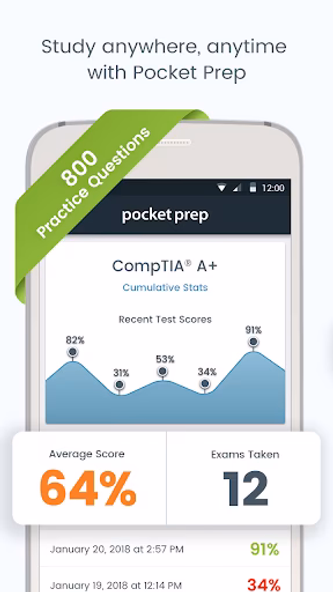 CompTIA A+ Pocket Prep Screenshot 1 - AppWisp.com CompTIA A+ Pocket Prep Screenshot 1 - AppWisp.com