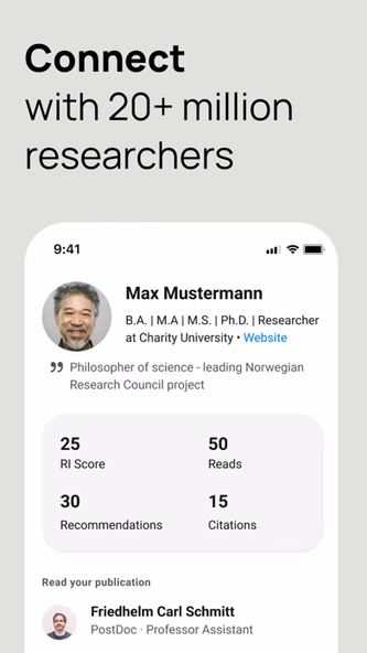 ResearchGate Screenshot 2 - AppWisp.com ResearchGate Screenshot 2 - AppWisp.com