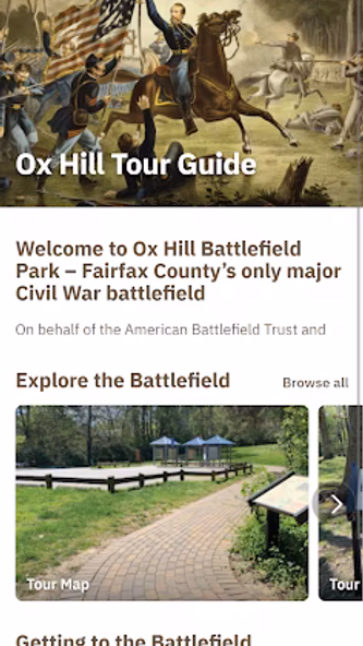 Ox Hill Battlefield Tour Guide Screenshot 4 - AppWisp.com Ox Hill Battlefield Tour Guide Screenshot 4 - AppWisp.com