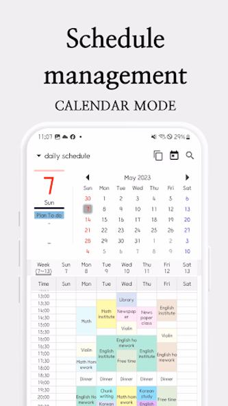 Daily Schedule - Timetable Screenshot 3 - AppWisp.com Daily Schedule - Timetable Screenshot 3 - AppWisp.com