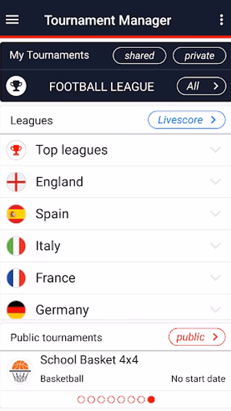 Tournament Manager Screenshot 1 - AppWisp.com Tournament Manager Screenshot 1 - AppWisp.com