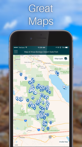 Anza-Borrego Region Screenshot 3 - AppWisp.com Anza-Borrego Region Screenshot 3 - AppWisp.com