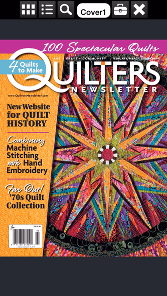 Quilters Newsletter Magazine Screenshot 1 - AppWisp.com Quilters Newsletter Magazine Screenshot 1 - AppWisp.com