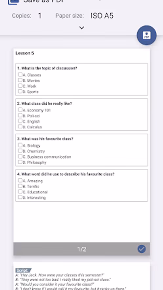 Audio Quiz: English Levels Screenshot 4 - AppWisp.com Audio Quiz: English Levels Screenshot 4 - AppWisp.com