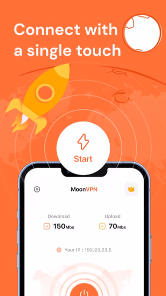 MoonVPN: VPN Fast & Secure Screenshot 3 - AppWisp.com MoonVPN: VPN Fast & Secure Screenshot 3 - AppWisp.com