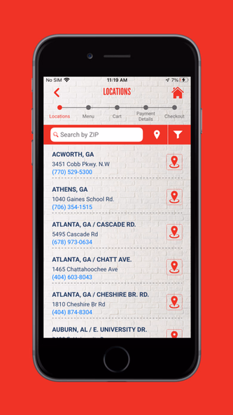 Johnny's New York Style Pizza Screenshot 3 - AppWisp.com Johnny's New York Style Pizza Screenshot 3 - AppWisp.com