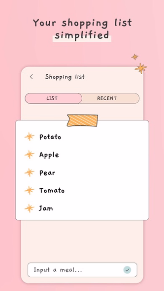 Meal plan template, food diary Screenshot 2 - AppWisp.com Meal plan template, food diary Screenshot 2 - AppWisp.com