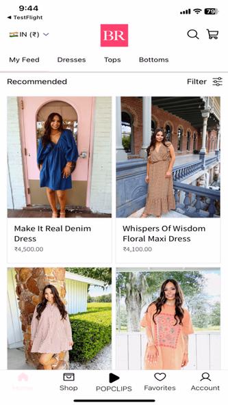 Bella Rose Boutique Screenshot 1 - AppWisp.com
