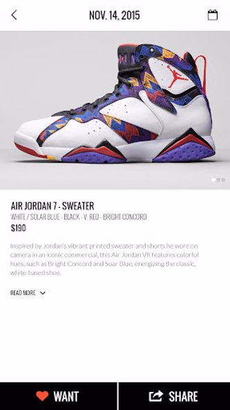 KicksOnFire: Shop, Release Cal Screenshot 2 - AppWisp.com KicksOnFire: Shop, Release Cal Screenshot 2 - AppWisp.com
