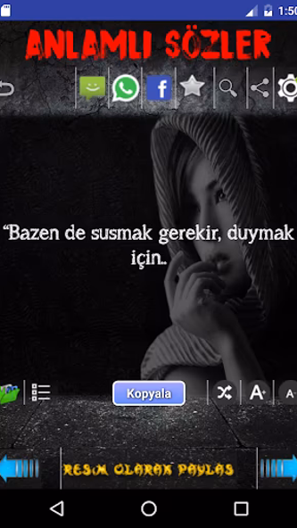 Anlamlı Sözler Screenshot 3 - AppWisp.com Anlamlı Sözler Screenshot 3 - AppWisp.com