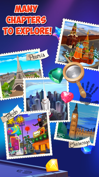 Jewels Detective Shiny Мatch 3 Screenshot 3 - AppWisp.com Jewels Detective Shiny Мatch 3 Screenshot 3 - AppWisp.com
