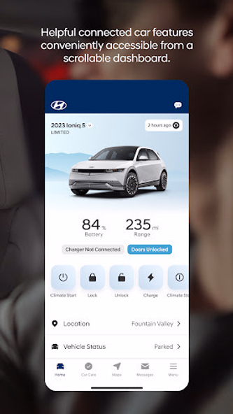 MyHyundai with Bluelink Screenshot 2 - AppWisp.com MyHyundai with Bluelink Screenshot 2 - AppWisp.com