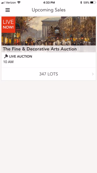 Dallas Auction Gallery Screenshot 1 - AppWisp.com Dallas Auction Gallery Screenshot 1 - AppWisp.com