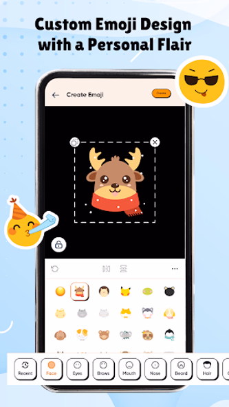 Funny Emoji - Emoji Maker Screenshot 2 - AppWisp.com Funny Emoji - Emoji Maker Screenshot 2 - AppWisp.com