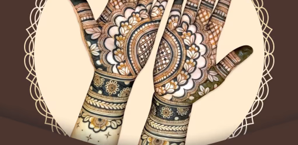 Simple Mehndi Design for Hand Header - AppWisp.com Simple Mehndi Design for Hand Header - AppWisp.com
